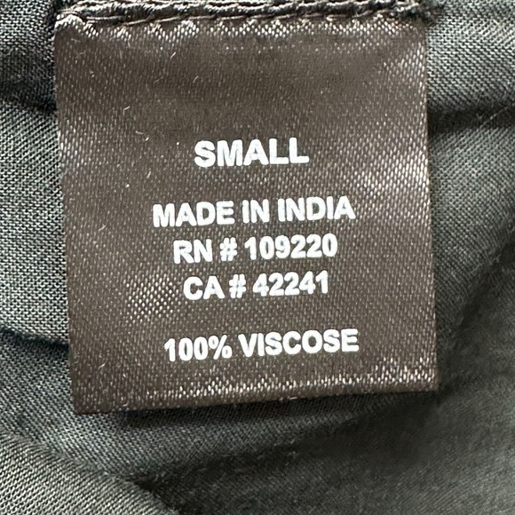 Velvet by Graham & Spencer Felicity Long Sleeve Boho Dress Charcoal Women S NWOT - Picture 10 of 10